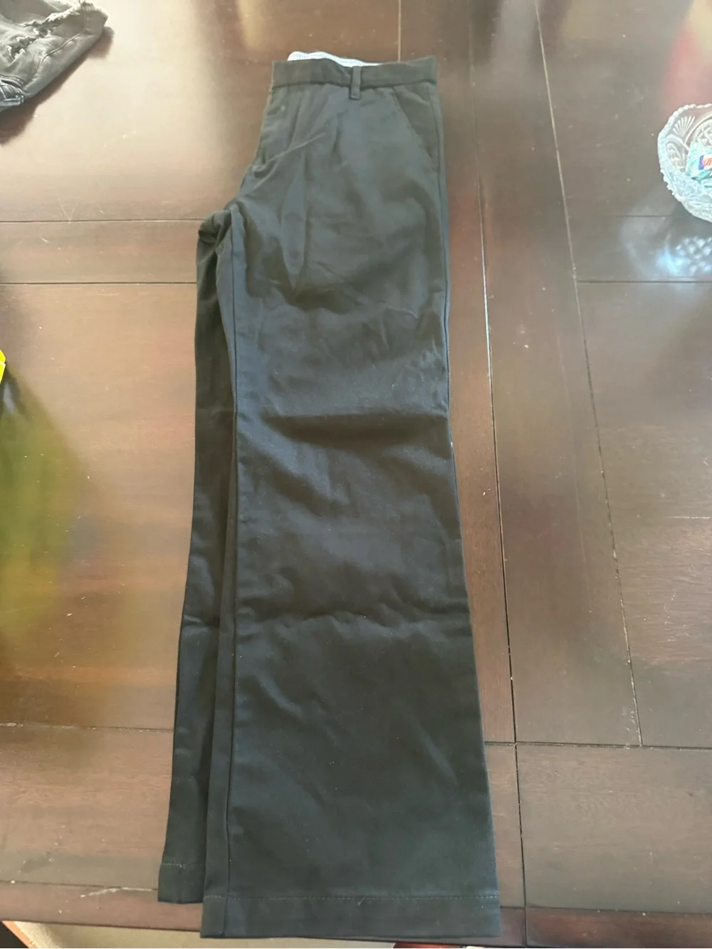 Kids Black Dress Pants - Classic Straight Leg